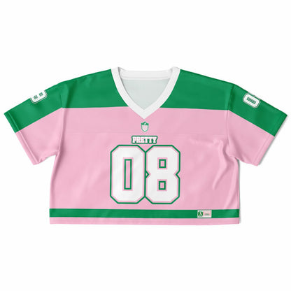 AKA Cropped Football Jersey